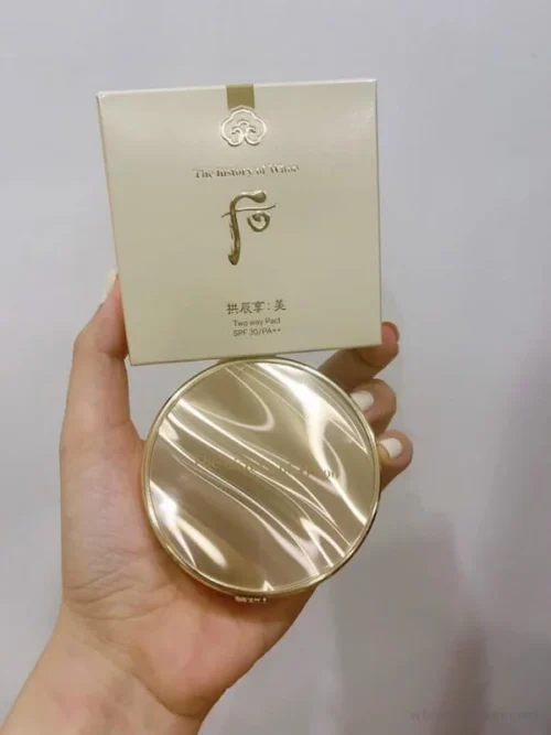 [Phấn phủ dạng nén] Whoo trang điểm Two Way không nhũ Pact SPF30/PA++
